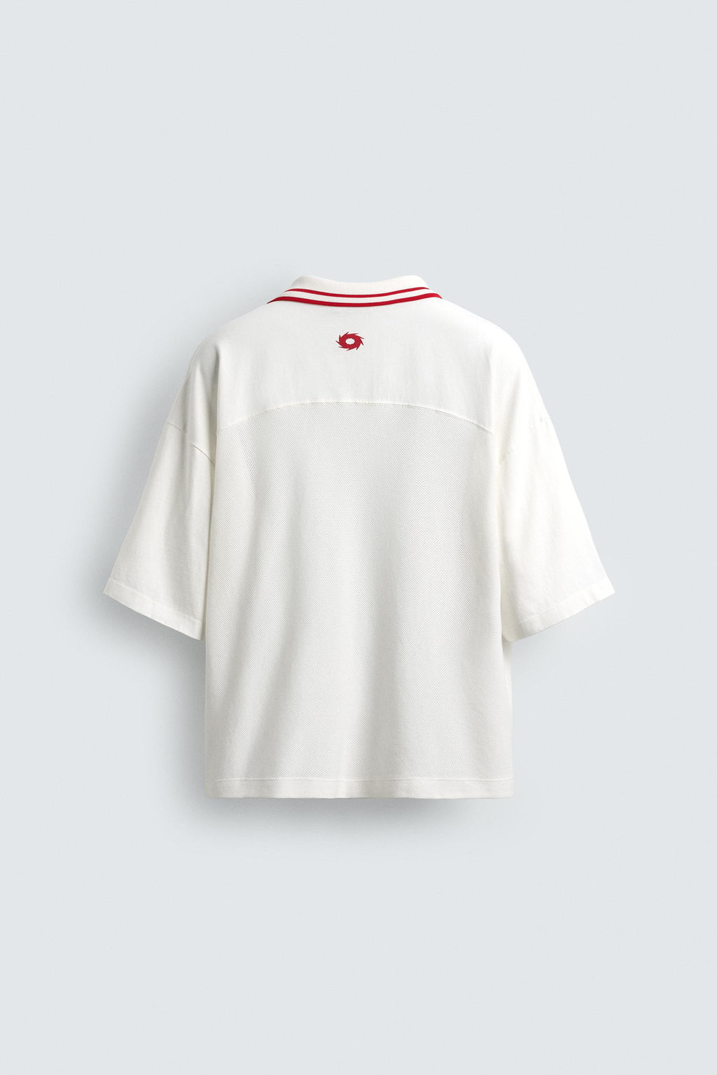 RETRO FOOTBALL PRINT POLO SHIRT - Zara фото 8