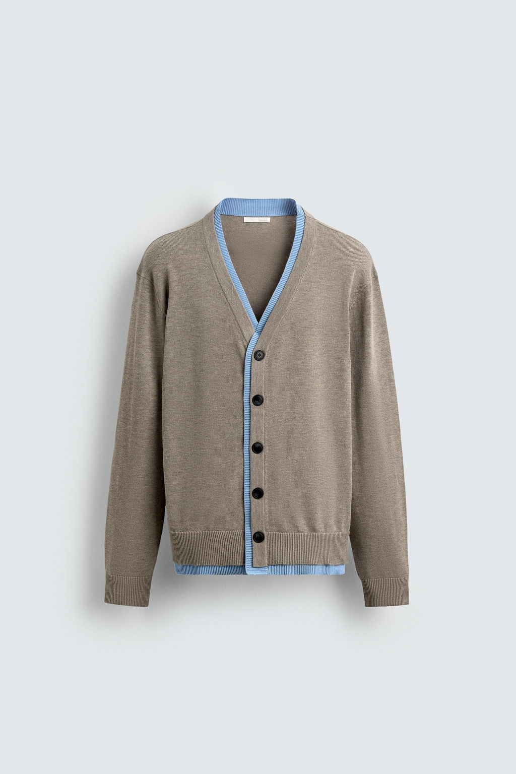 CARDIGAN WITH CONTRAST TRIMS - Zara фото 7