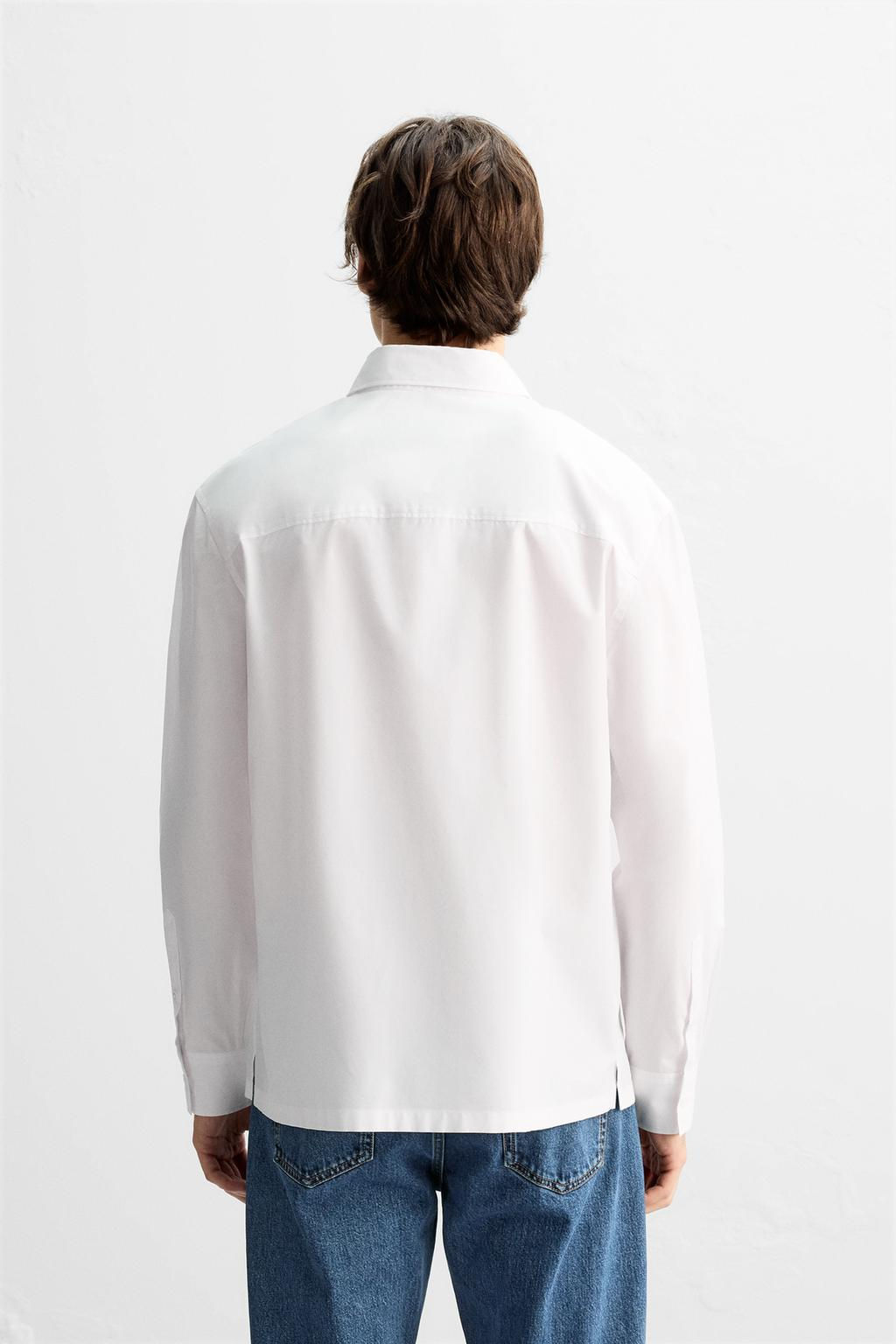 POPLIN SHIRT - Zara фото 3
