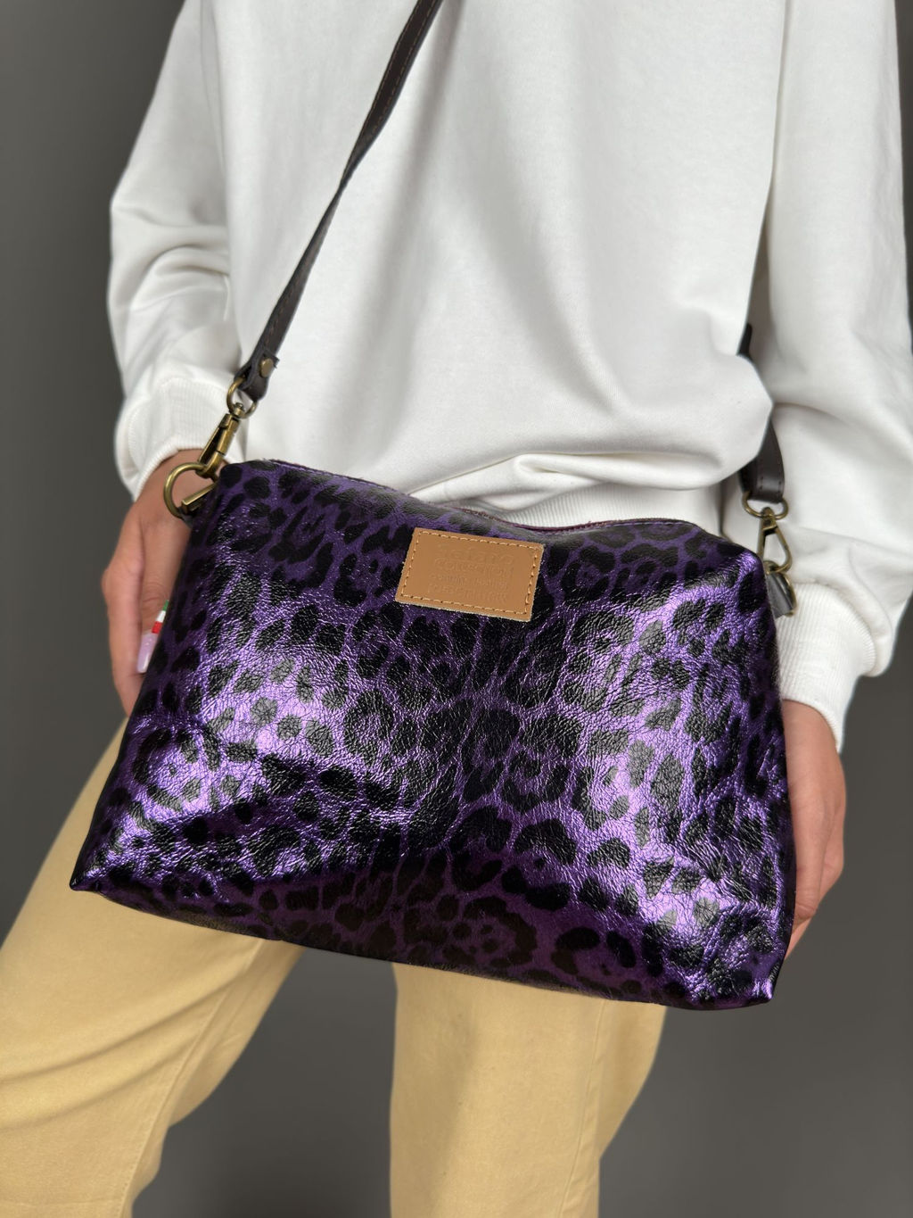 Сумка женская из телячьей кожи