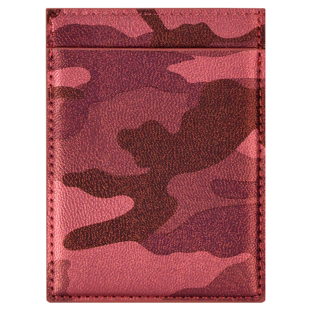 Чехол д/пласт. карт арт.47747/50 КАМУФЛЯЖ КРАСНЫЙ МЕТАЛЛИК - Феникс+ фото 2