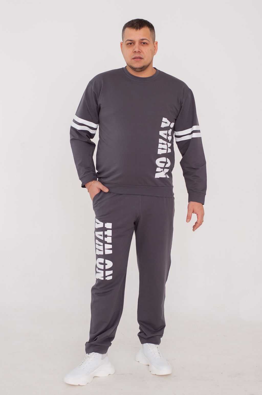 Костюм Диего светло серый - Марлен фото 3