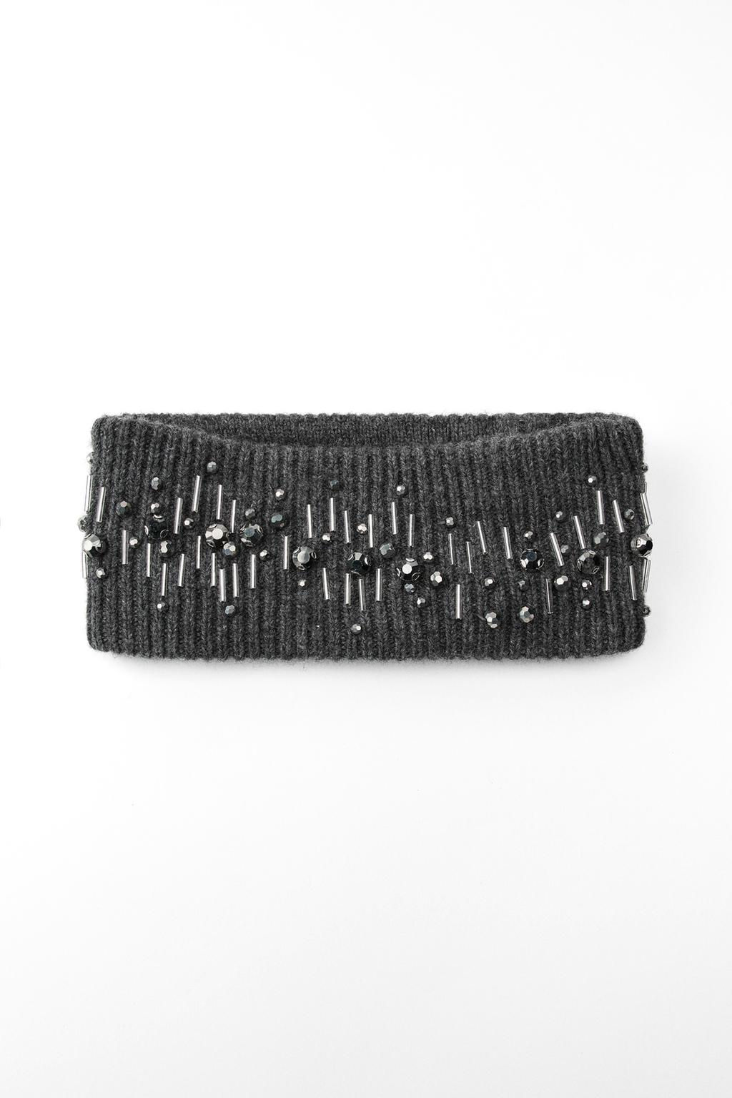 RHINESTONE AND BEAD KNIT HEADBAND - Zara фото 2
