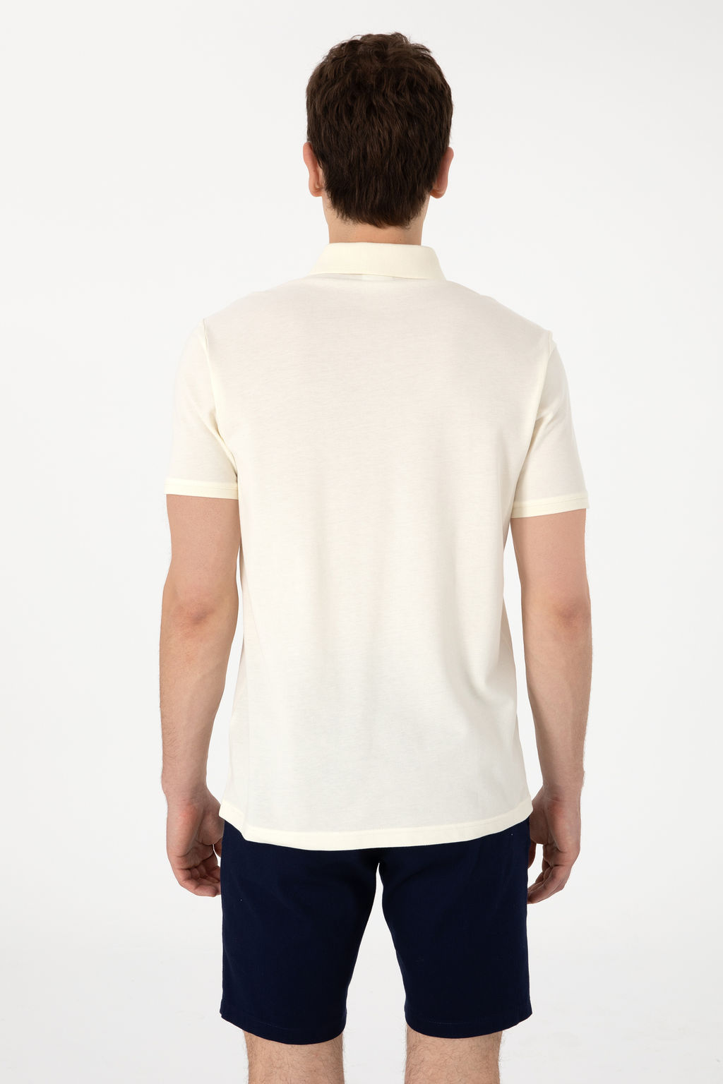 Erkek Regular Fit Polo Yaka Krem Basic Ti__rt Sepette S_rpriz _ndirim - U.s. polo assn фото 12
