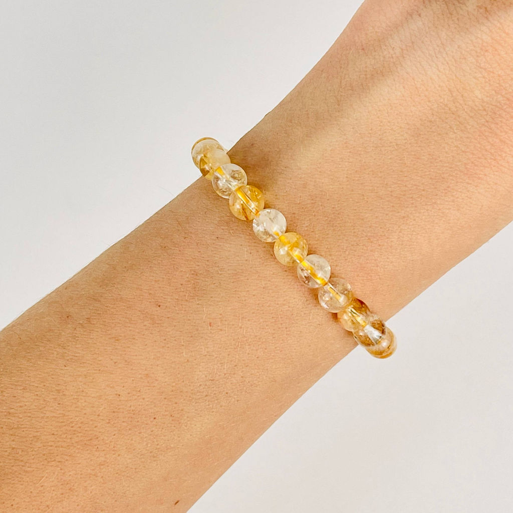 Браслет из Цитрина 17 см