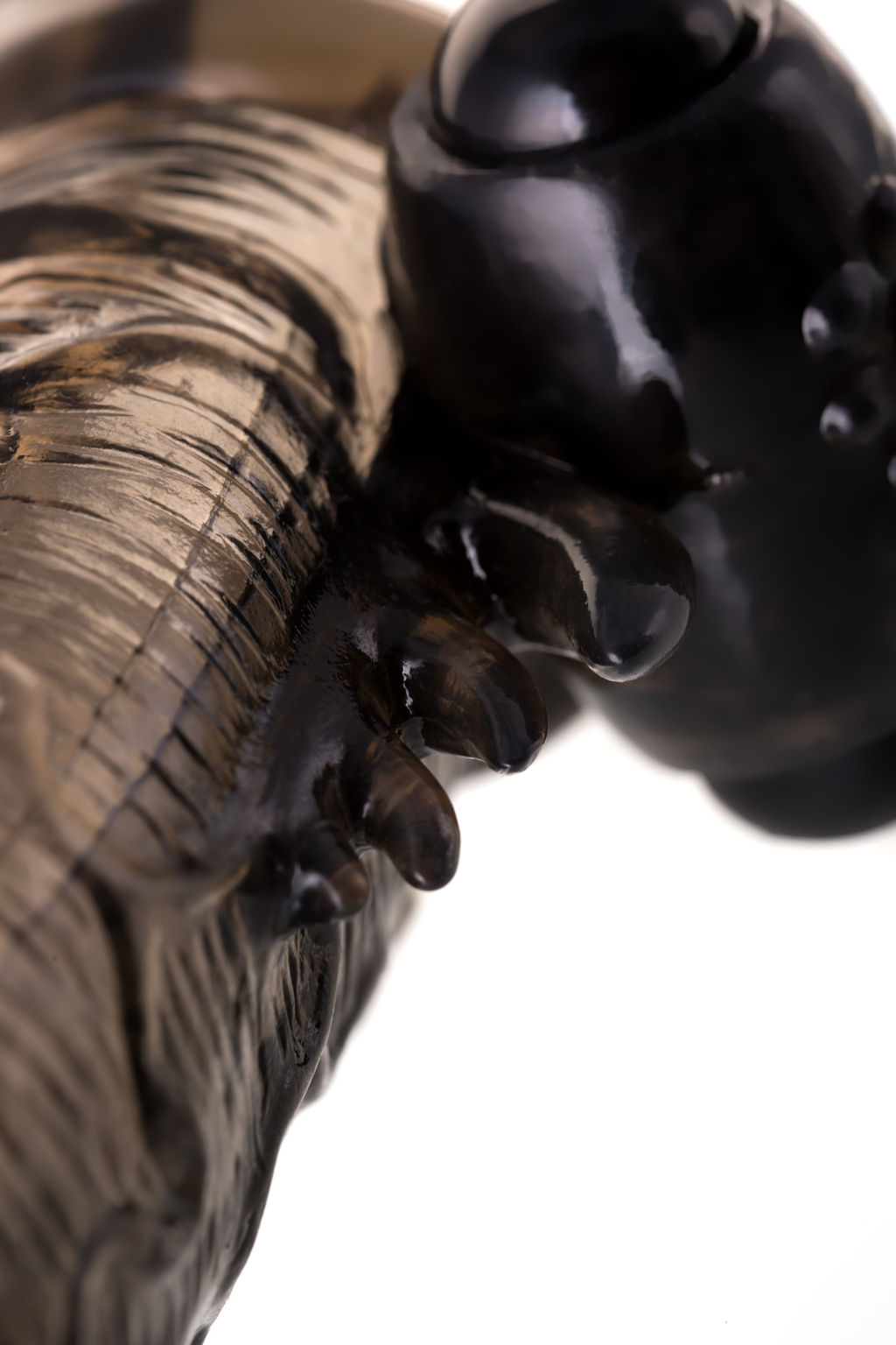 Насадка Toyfa XLover, для увеличения размера с кольцом и вибрацией, TPE, черная, 14.5 см  фото 7