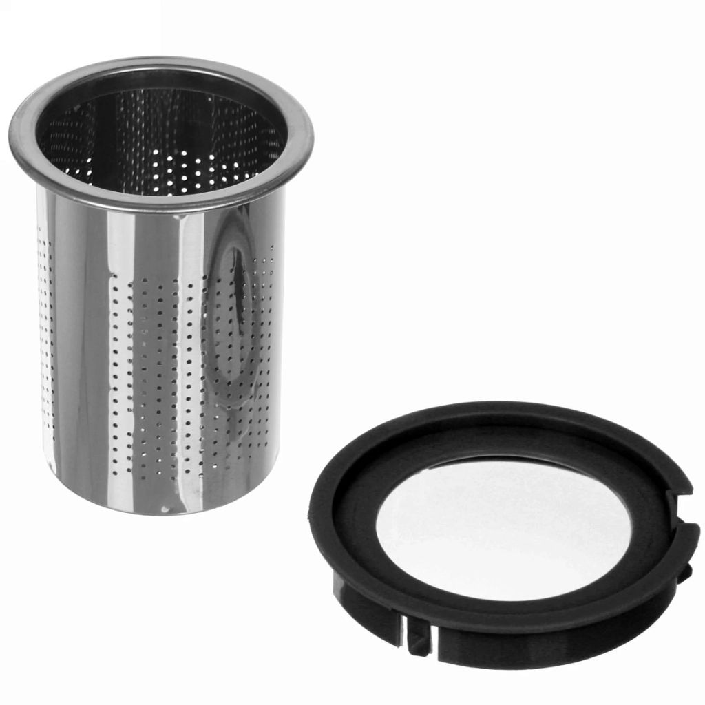 Чайник заварочный стеклянный 700 мл с металлическим ситом большая ручка Селфи, микс