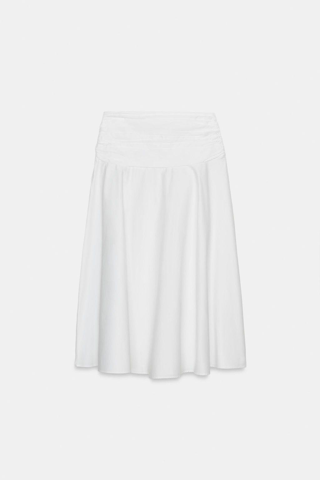 VOLUMINOUS MIDI SKIRT - Zara фото 10