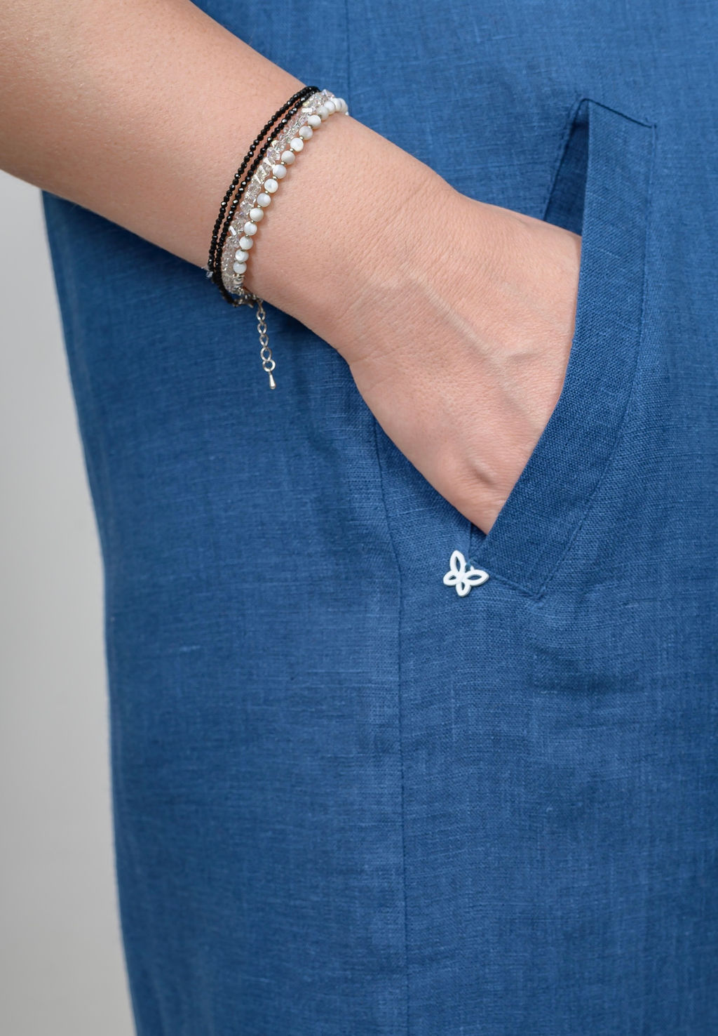 Платье  100% лен