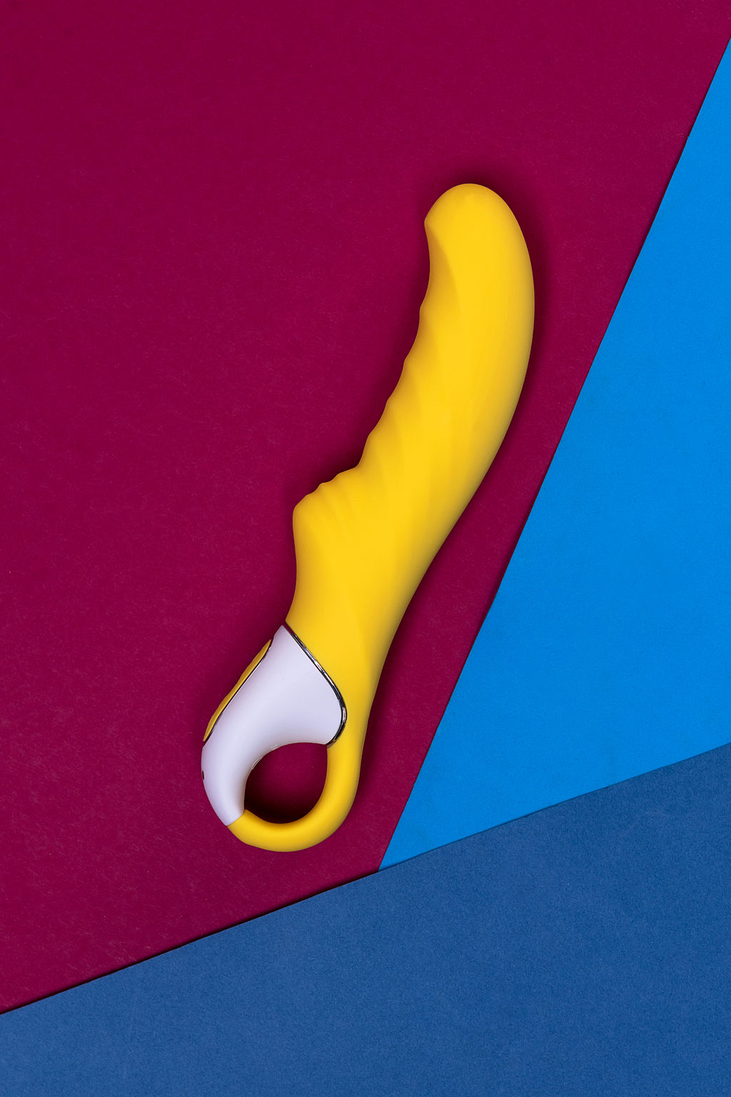 Нереалистичный вибратор Satisfyer Vibes Yummy Sunshine, силикон, желтый, 22,5 см.  фото 16