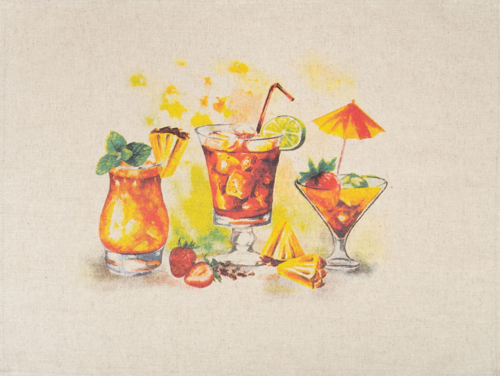 22С146-ШР+К/п.р/фкор Комплект полотенец из 4 шт 45*60 "Малибу-4" цв. 1 рис. 357