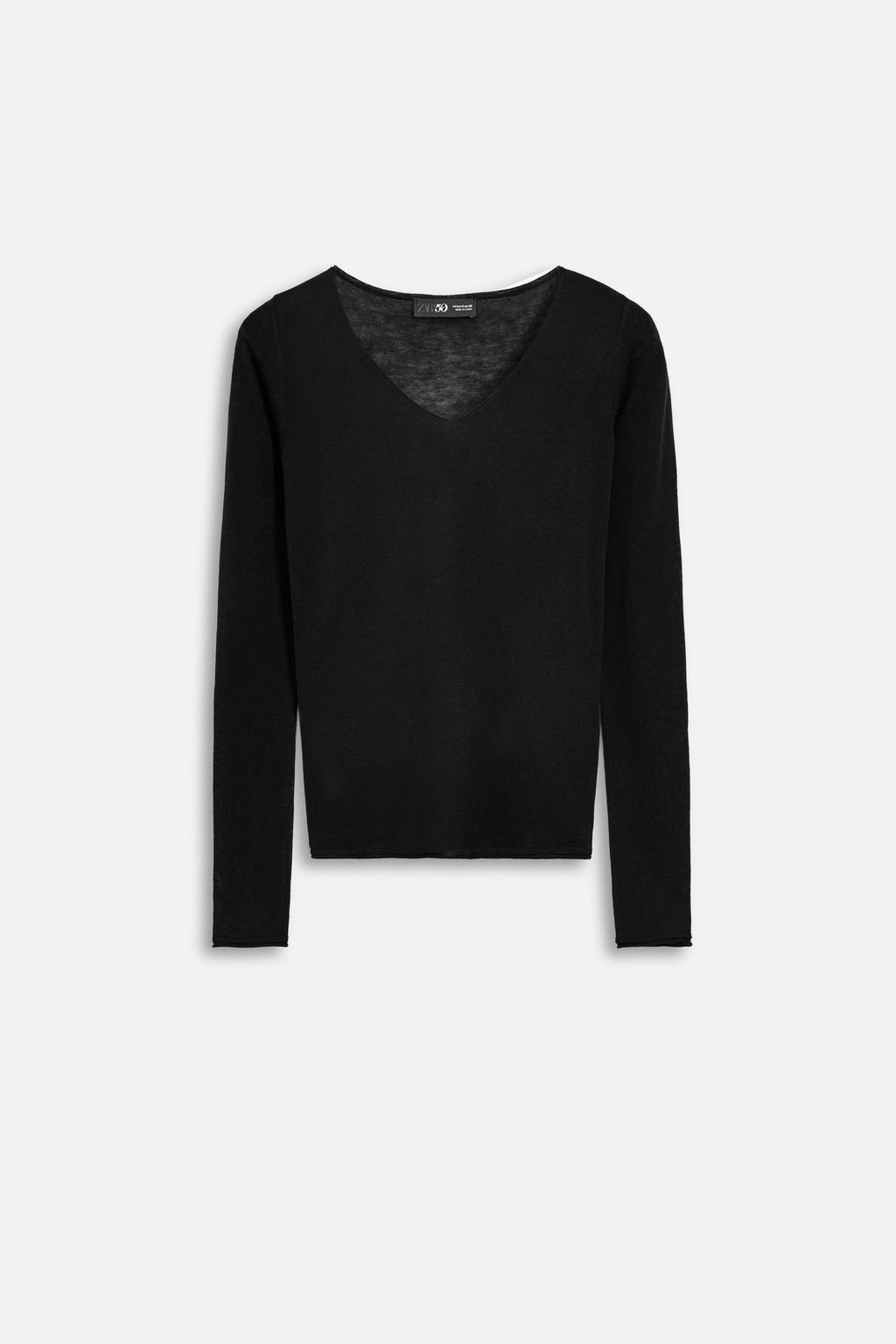 WOOL AND SILK BLEND SWEATER 50TH ANNIVERSARY - Zara фото 5