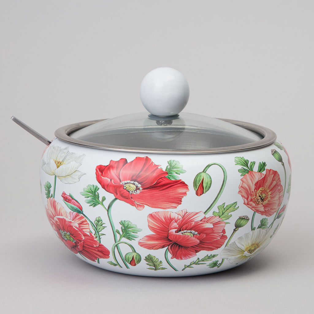 САХАРНИЦА AGNESS БЕЛЫЕ МАКИ 450 МЛ  фото 7