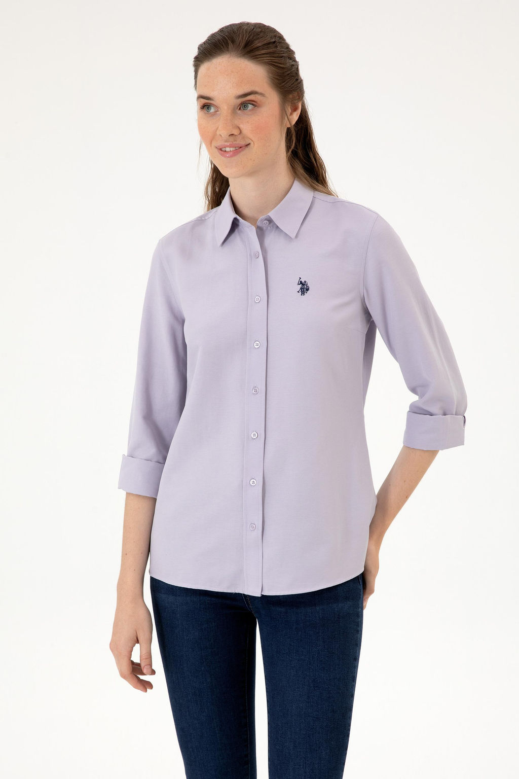 Kad_n Mor Uzun Kollu Basic G_mlek Sepette S_rpriz _ndirim - U.s. polo assn фото 3