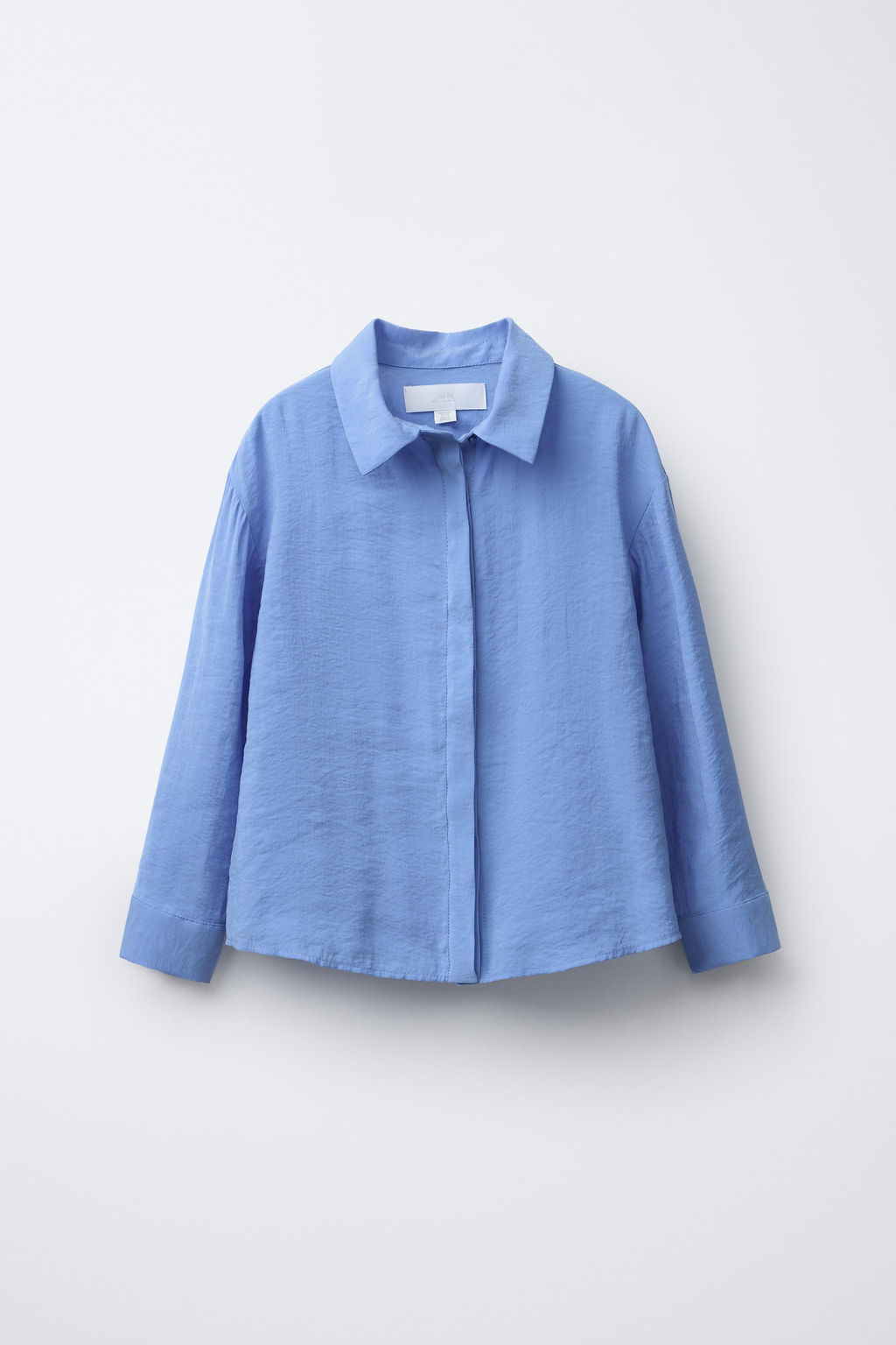 SHIRT WITH TIE DETAIL - Zara фото 2