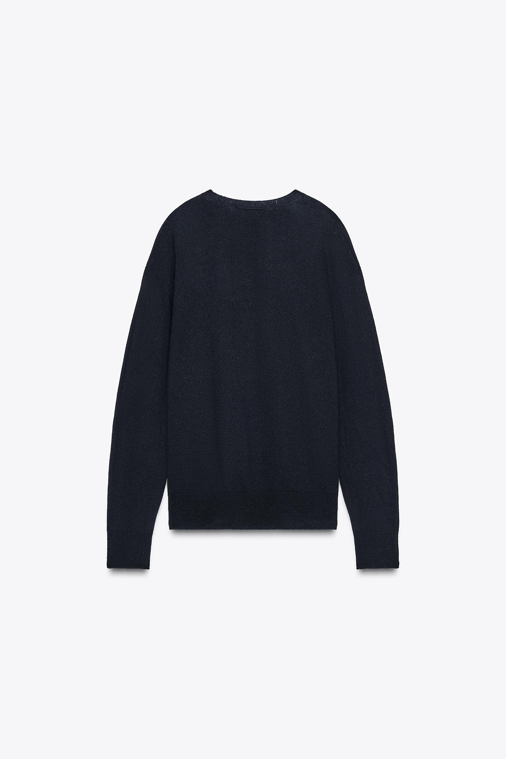 100% EXTRA-SOFT WOOL V-NECK SWEATER