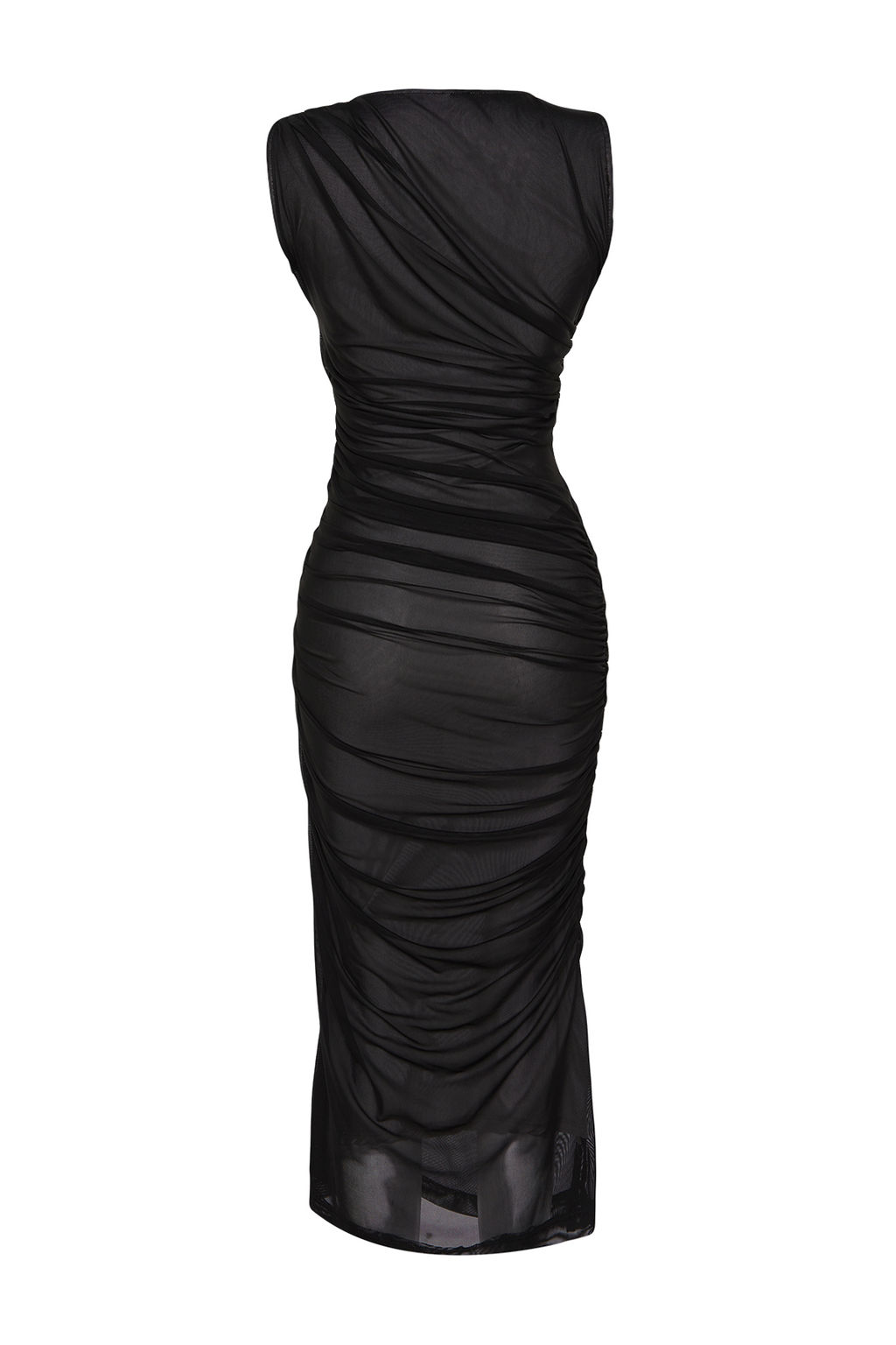 Siyah-Gri Astarl? Orme Tul Elbise TPRSS24EL00023 - Trendyolmilla фото 8