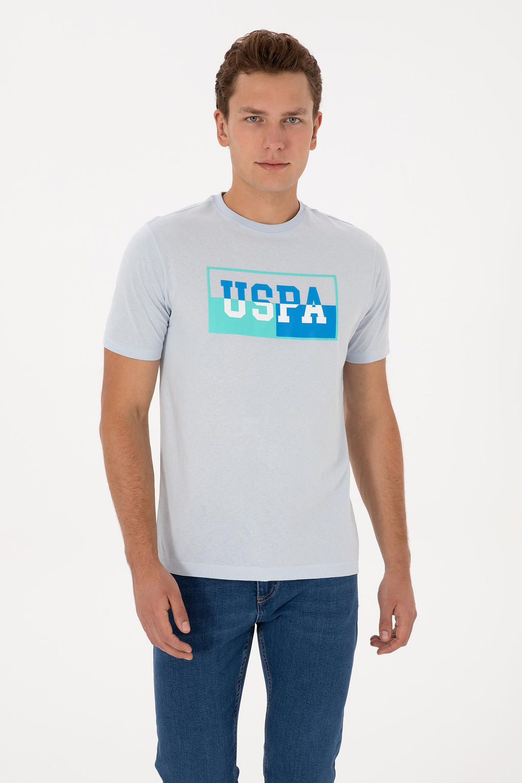 Erkek A__k Mavi Ti__rt