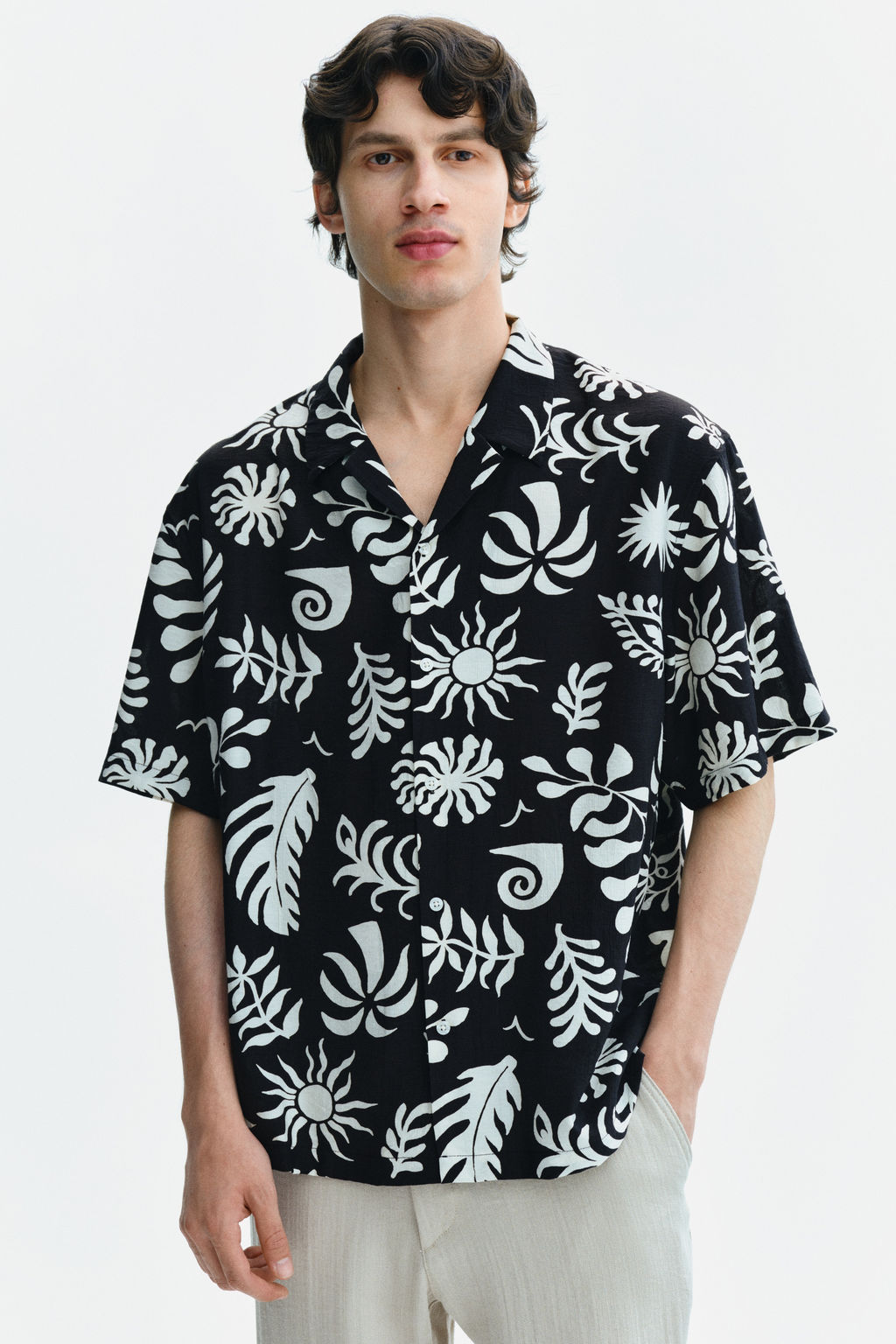 Camisa resort Relaxed Fit - H&m фото 8
