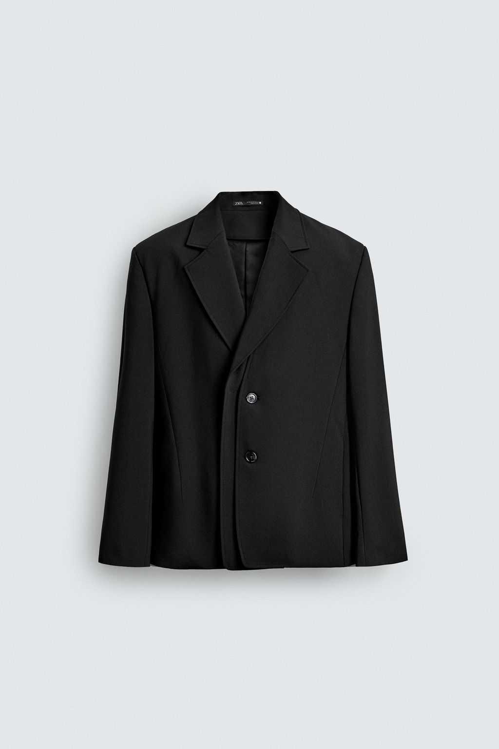 DETACHABLE LAPEL BLAZER SUIT - Zara фото 4
