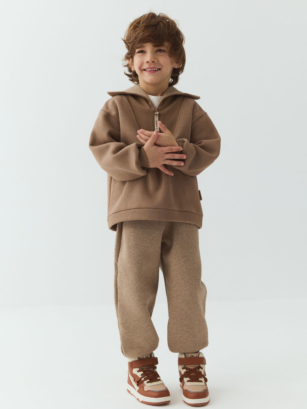 Джоггеры оверсайз Халва утепленные - Bungly фото 4