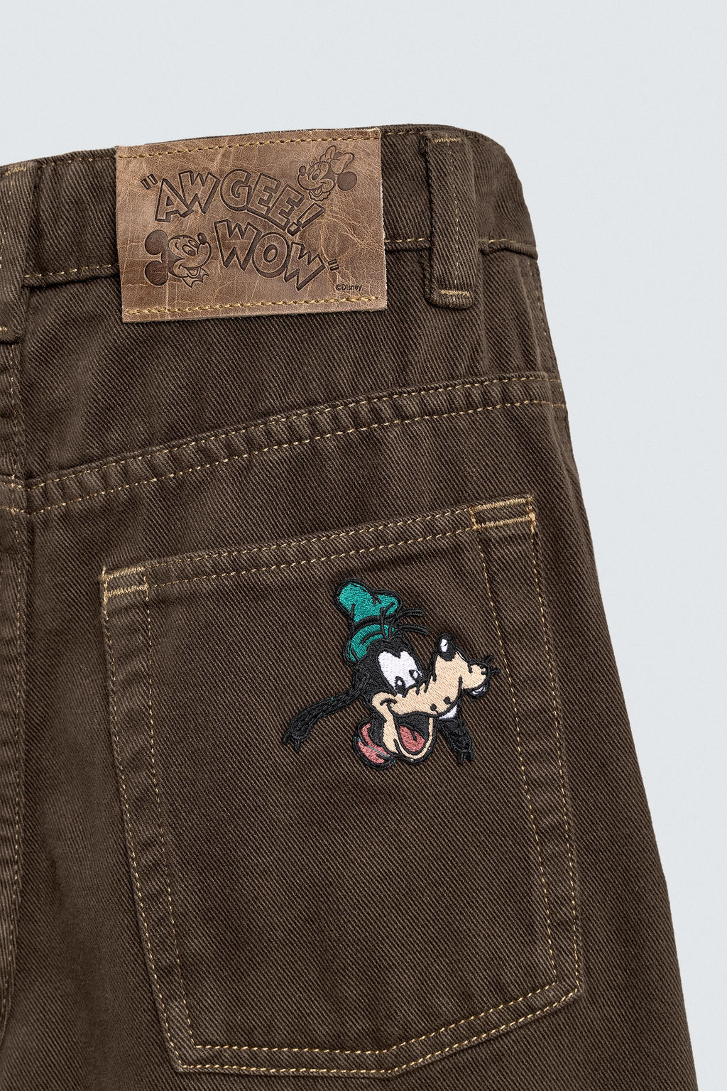 GOOFY PATCH TROUSERS HARRY LAMBERT FOR ZARA X DISNEY  фото 4
