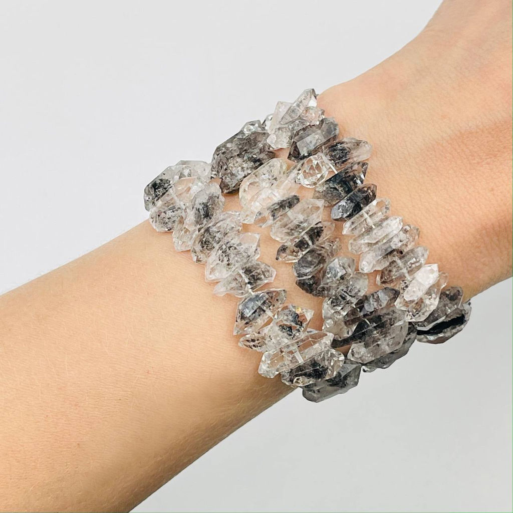 Бусины для украшений из Херкимерского Алмаза 40 см