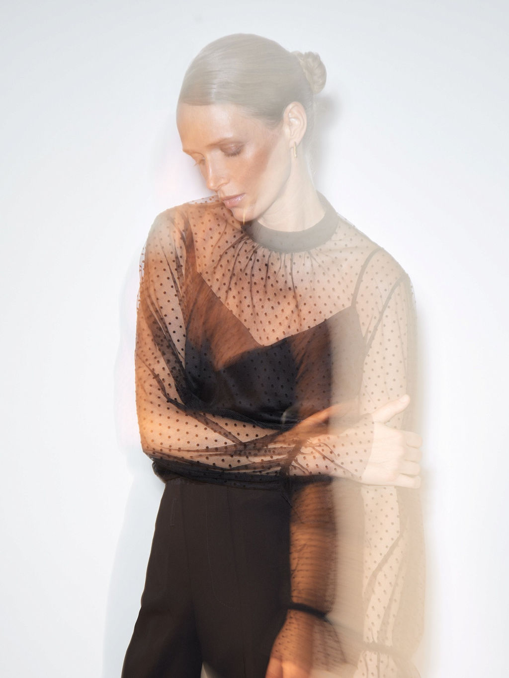 ЕМКА / Блузка в горох - Emka фото 3