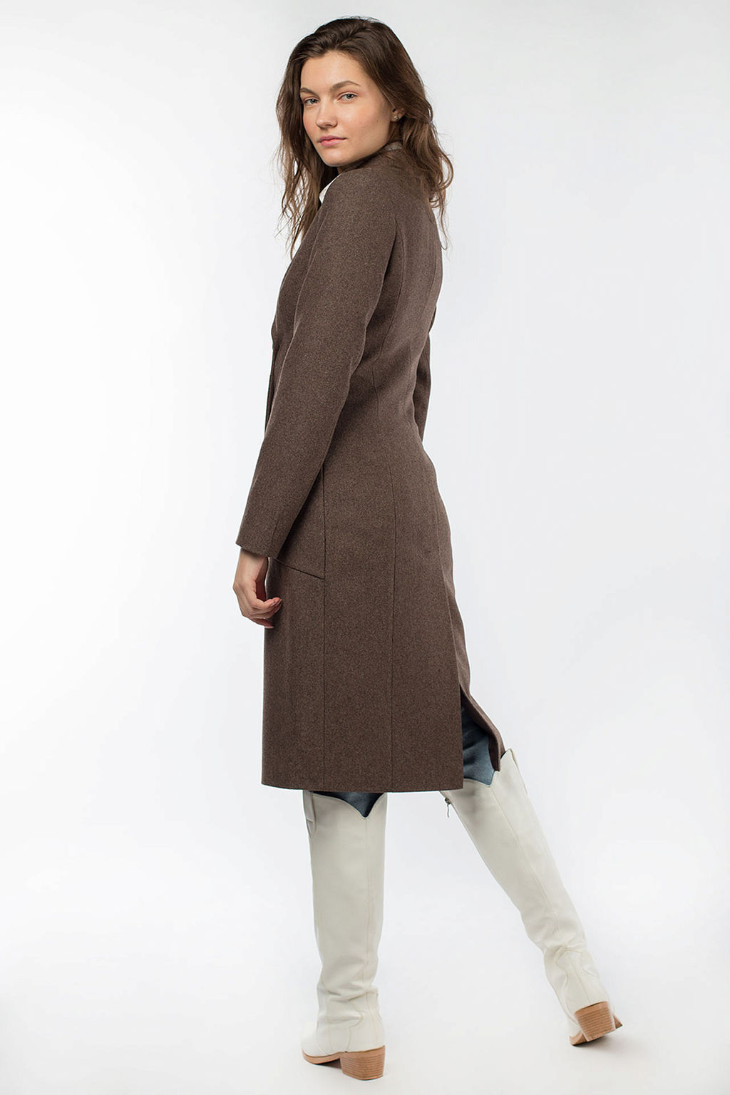 Пальто женское демисезонное - El podio фото 5