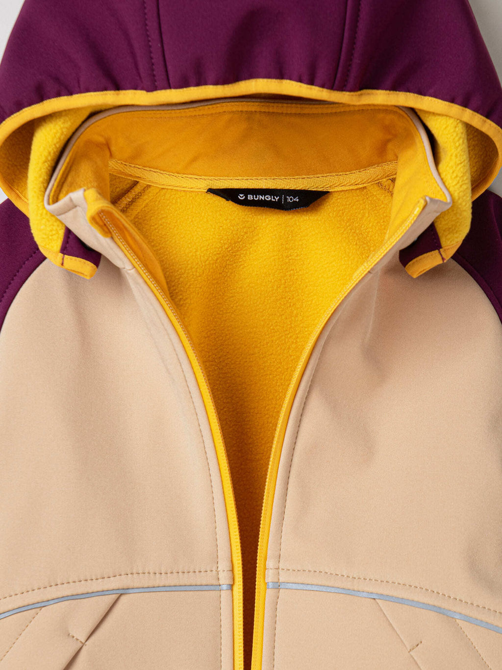 Куртка Softshell демисезонная Слива - Bungly фото 3