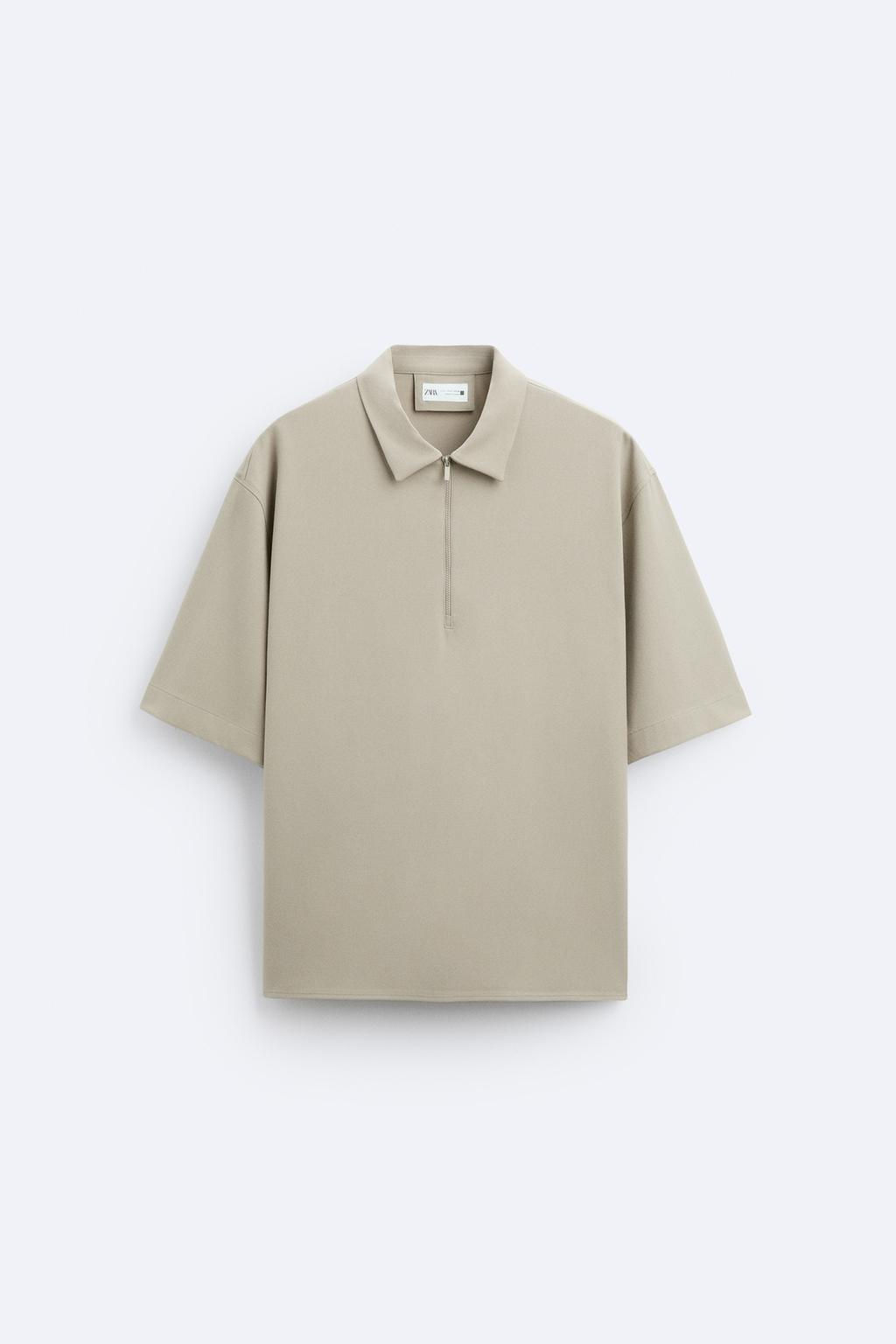 ZIPPED POLO SHIRT - Zara фото 16