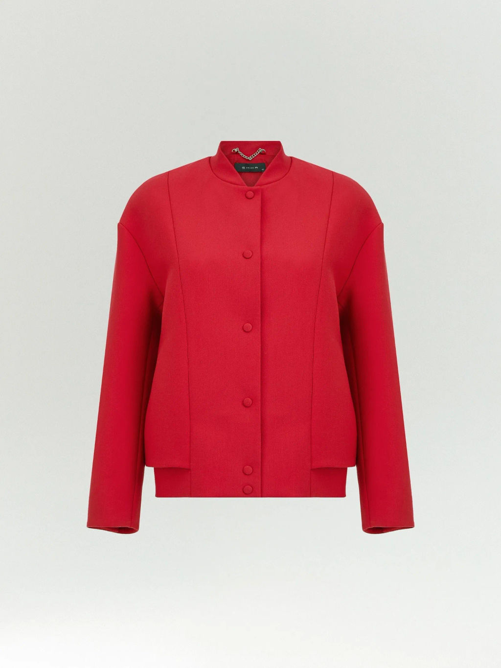 ЕМКА / Бомбер из костюмной ткани - Emka фото 2