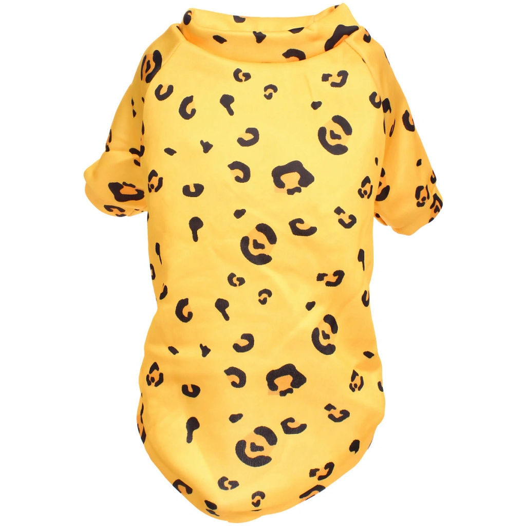 Кофта - толстовка для мелких пород собак "BRO Style", принт леопард, р 2XL