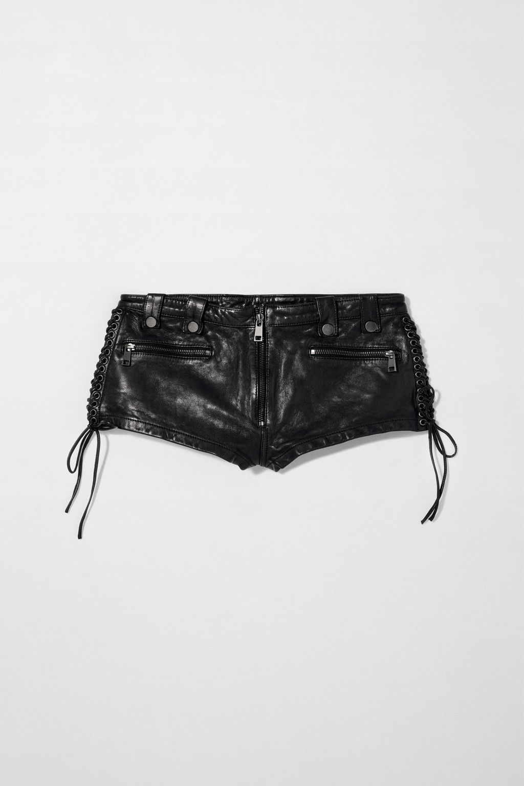 KATE MOSS X ZARA LEATHER SHORTS