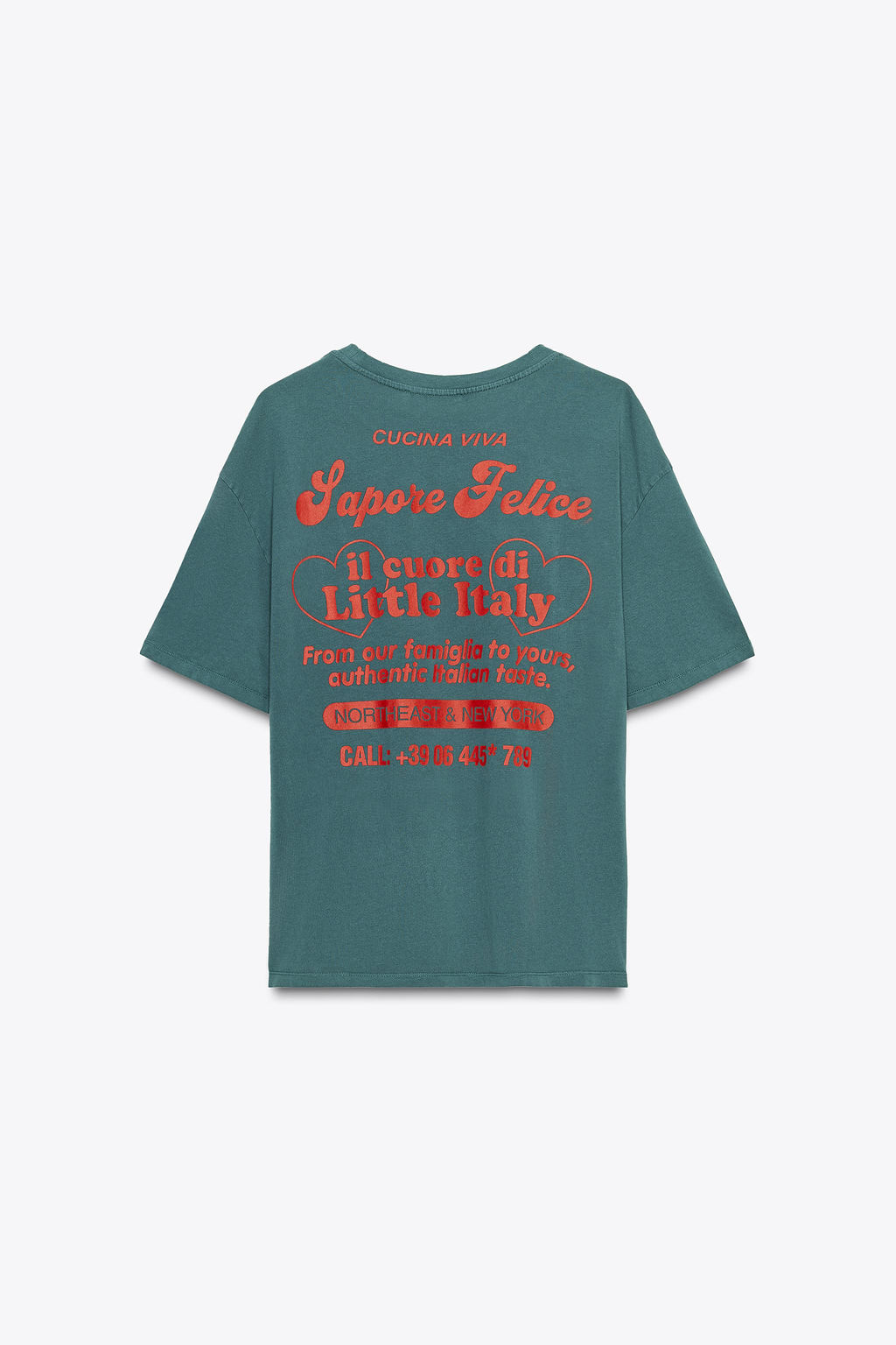 SLOGAN PRINT T-SHIRT - Zara фото 7