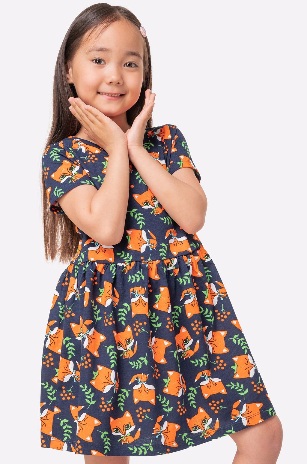 Летнее платье для девочки Happy Fox  фото 22