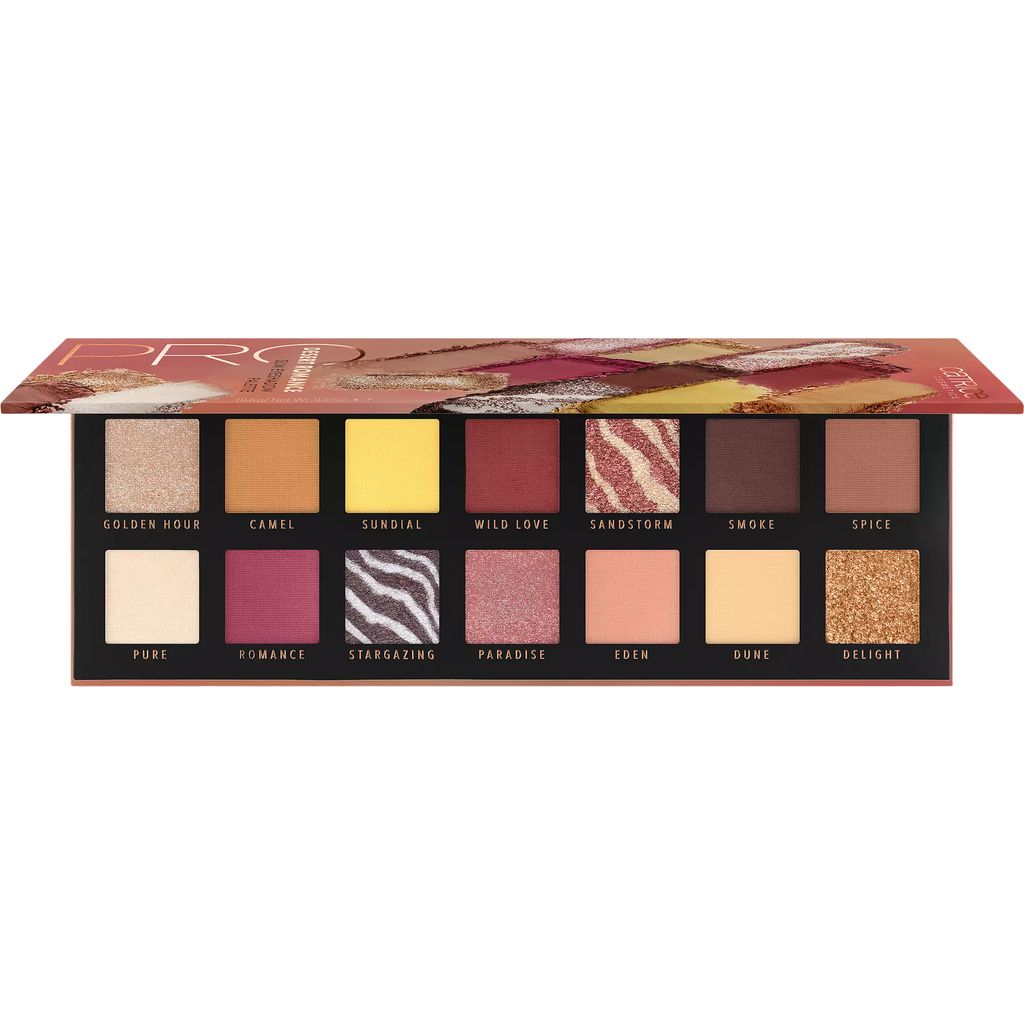 CATRICE Тени для век Pro Desert Romance Slim Eyeshadow Palette 010  фото 2