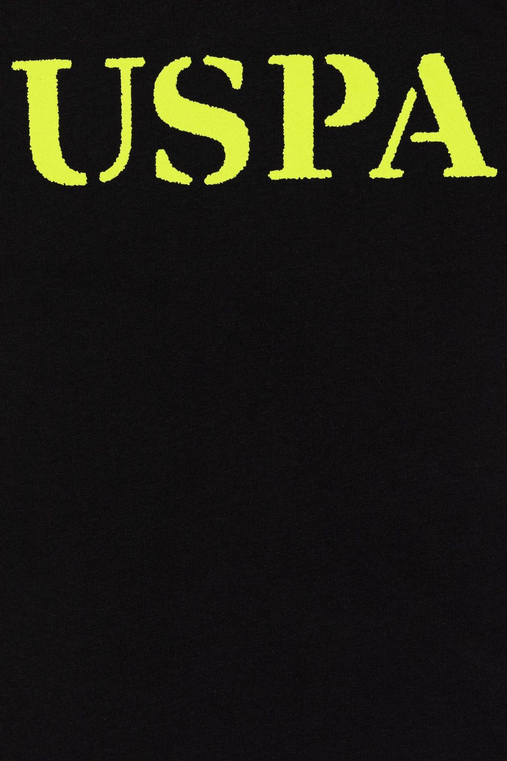 Черная футболка с круглым вырезом для мальчиков Basic - U.s. polo assn фото 3