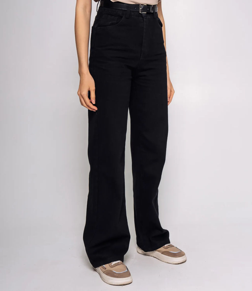 Джинсы #КТ7557, чёрный