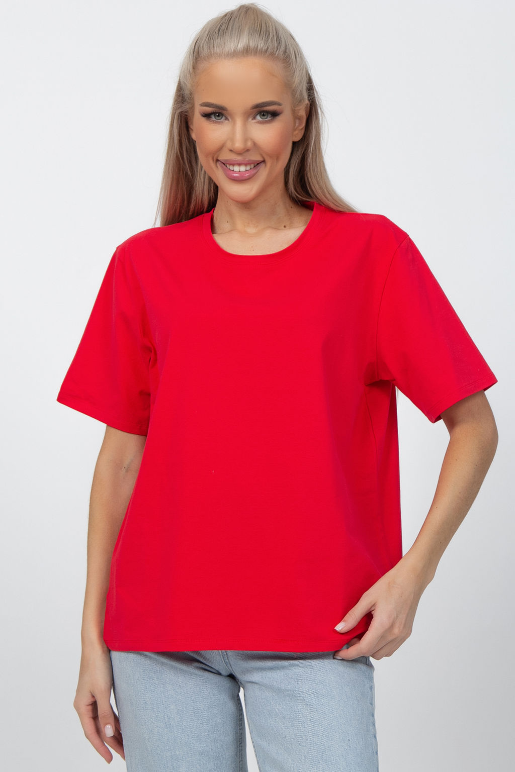 Футболка Базовая (красный)