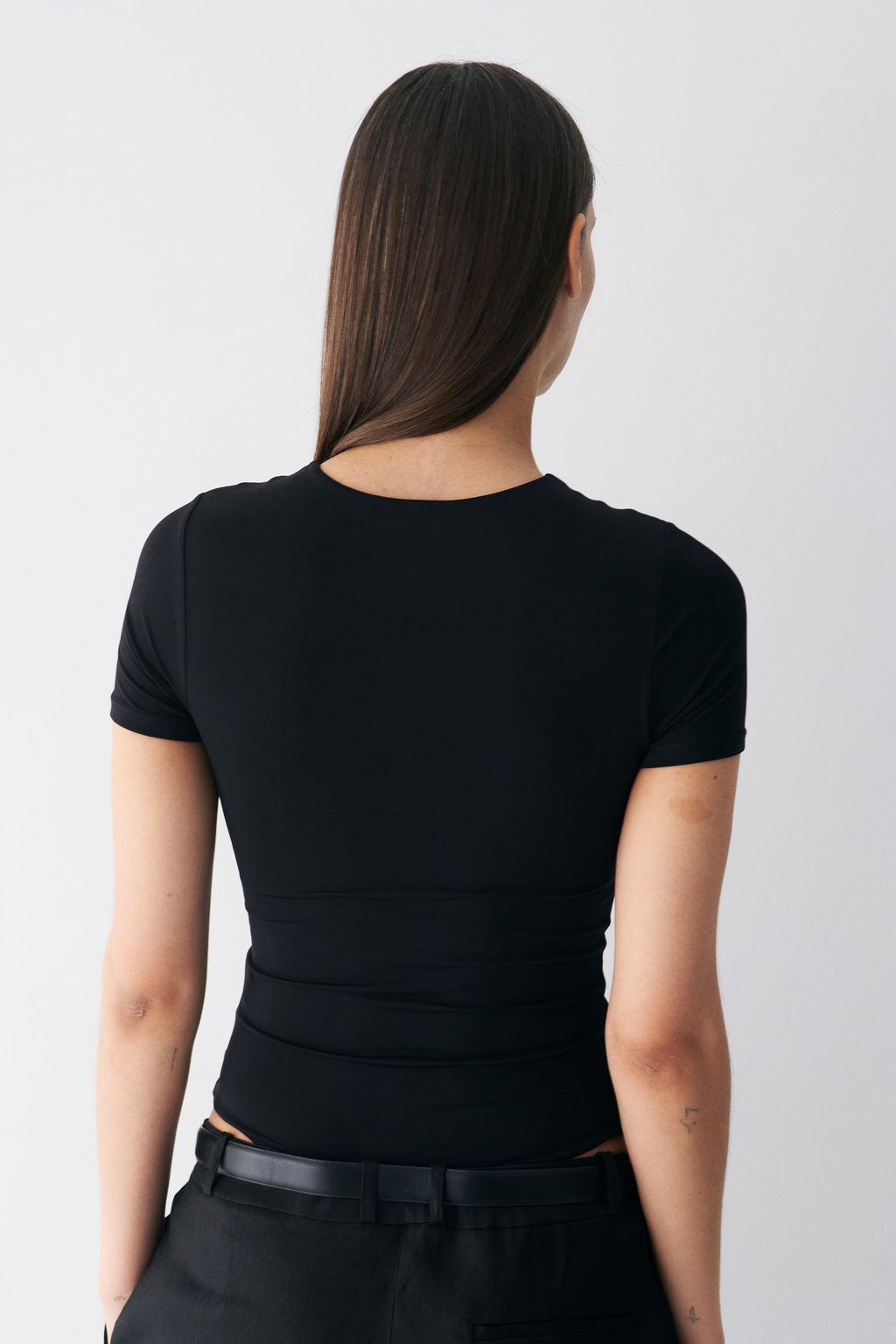 Body tanga de manga corta Sculpting - H&m фото 6