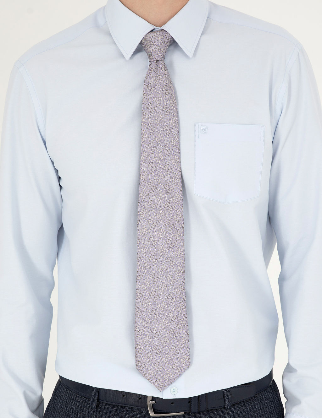 A__k Mavi Regular Fit Uzun Kollu Basic G_mlek