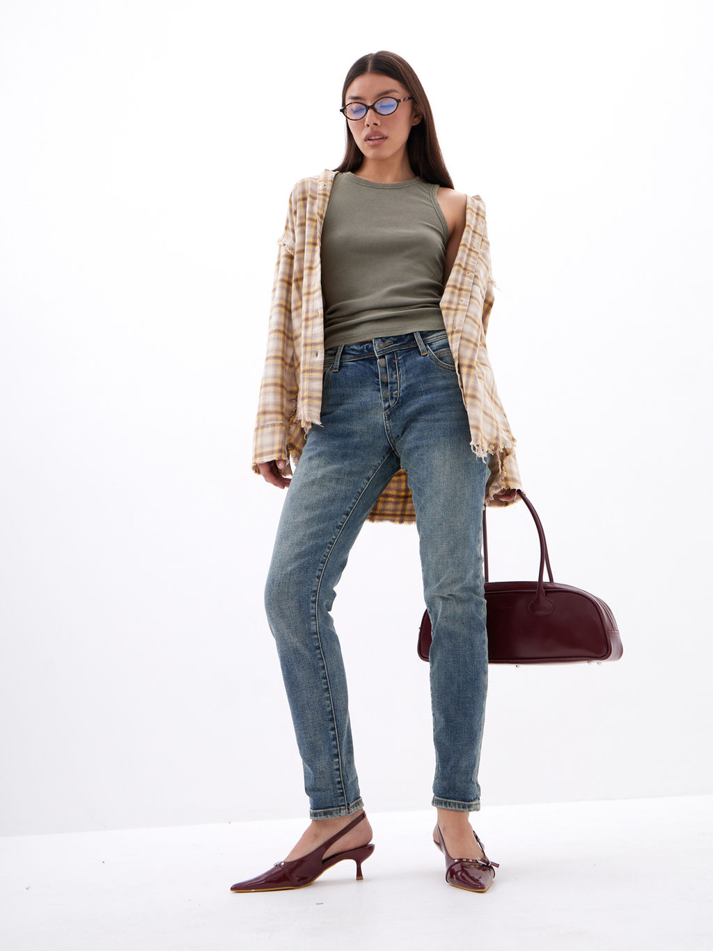 Женские Джинсы Бойфренды - Mossmore фото 16