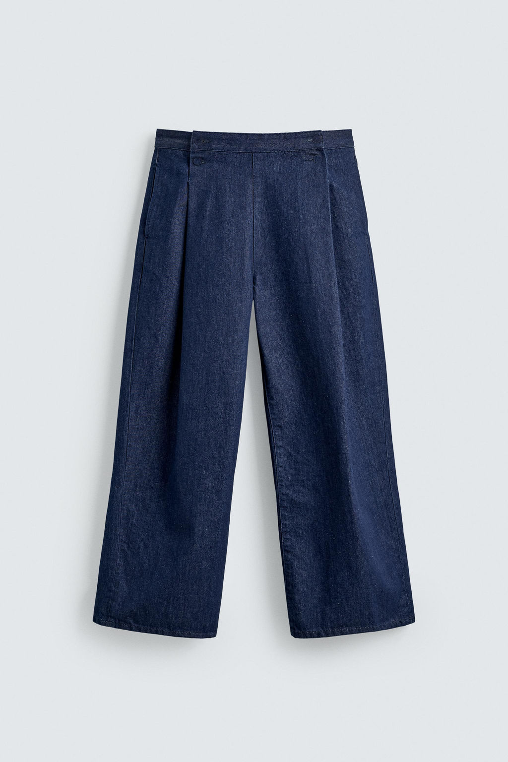 WIDE-LEG DENIM TROUSERS HARRY LAMBERT FOR ZARA X DISNEY  фото 7