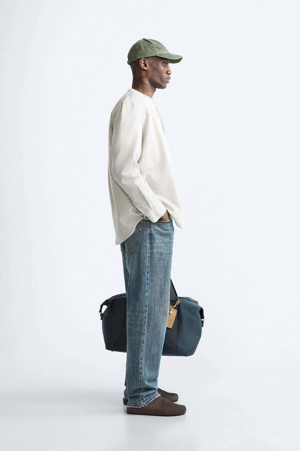 PAMUKLU KETEN GOMLEK - Zara фото 31