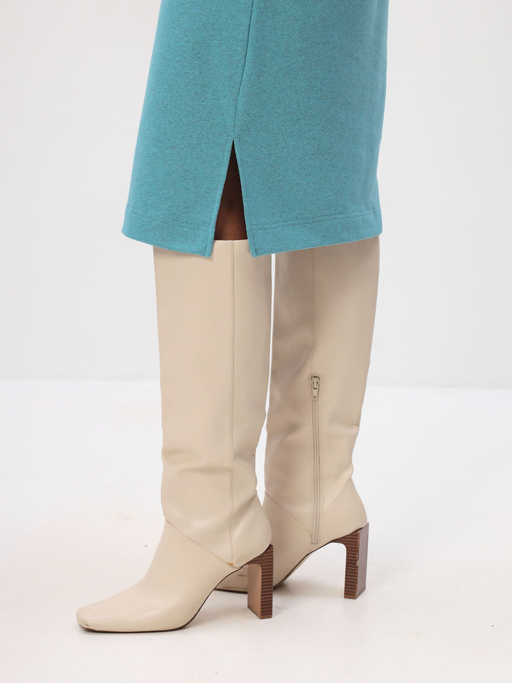 Платье трикотажное T-lab TL-DK-0004RM-мята м.  фото 4