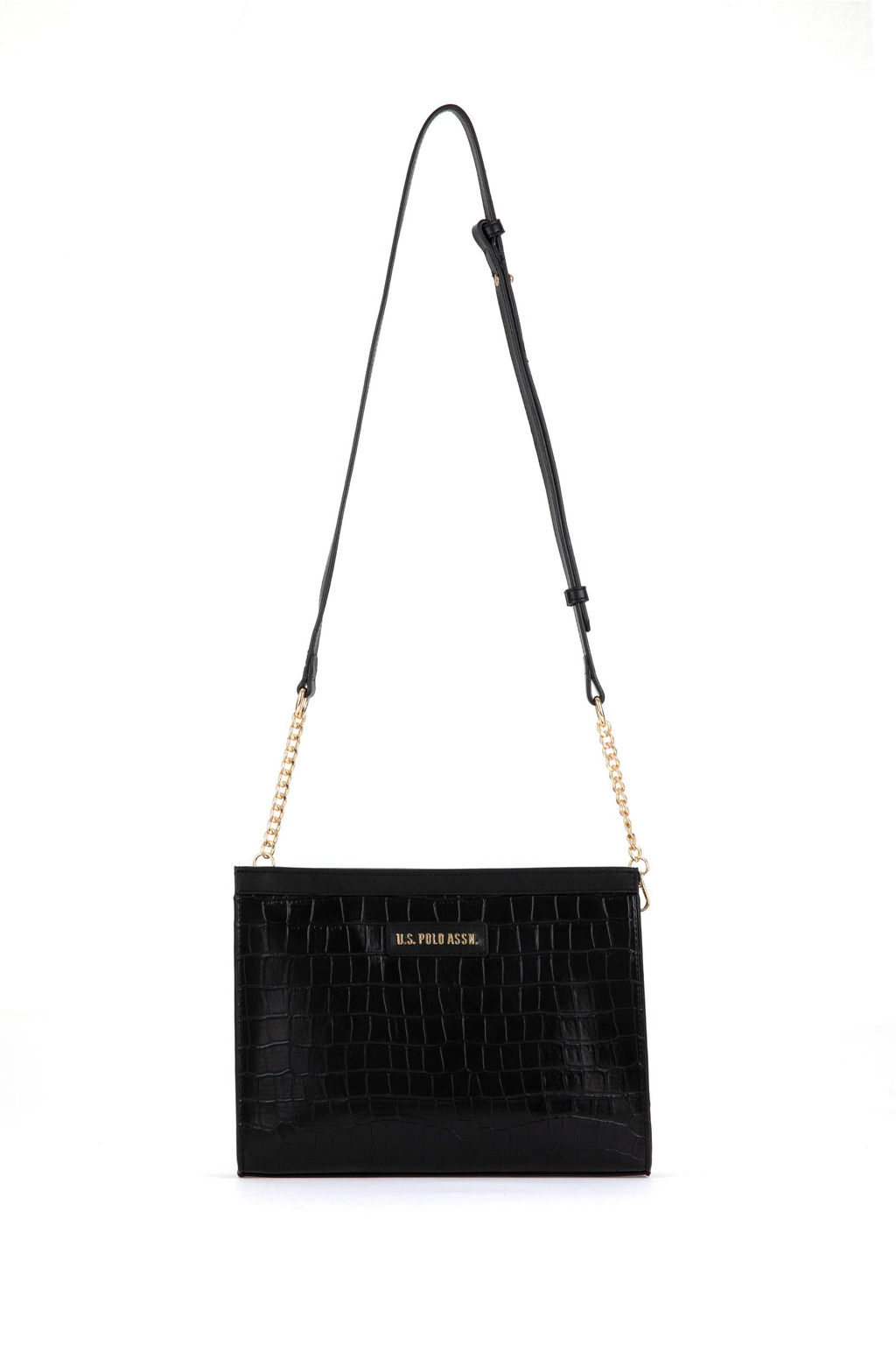 Женская черная сумка через плечо Неожиданная скидка в корзине - U.s. polo assn фото 6