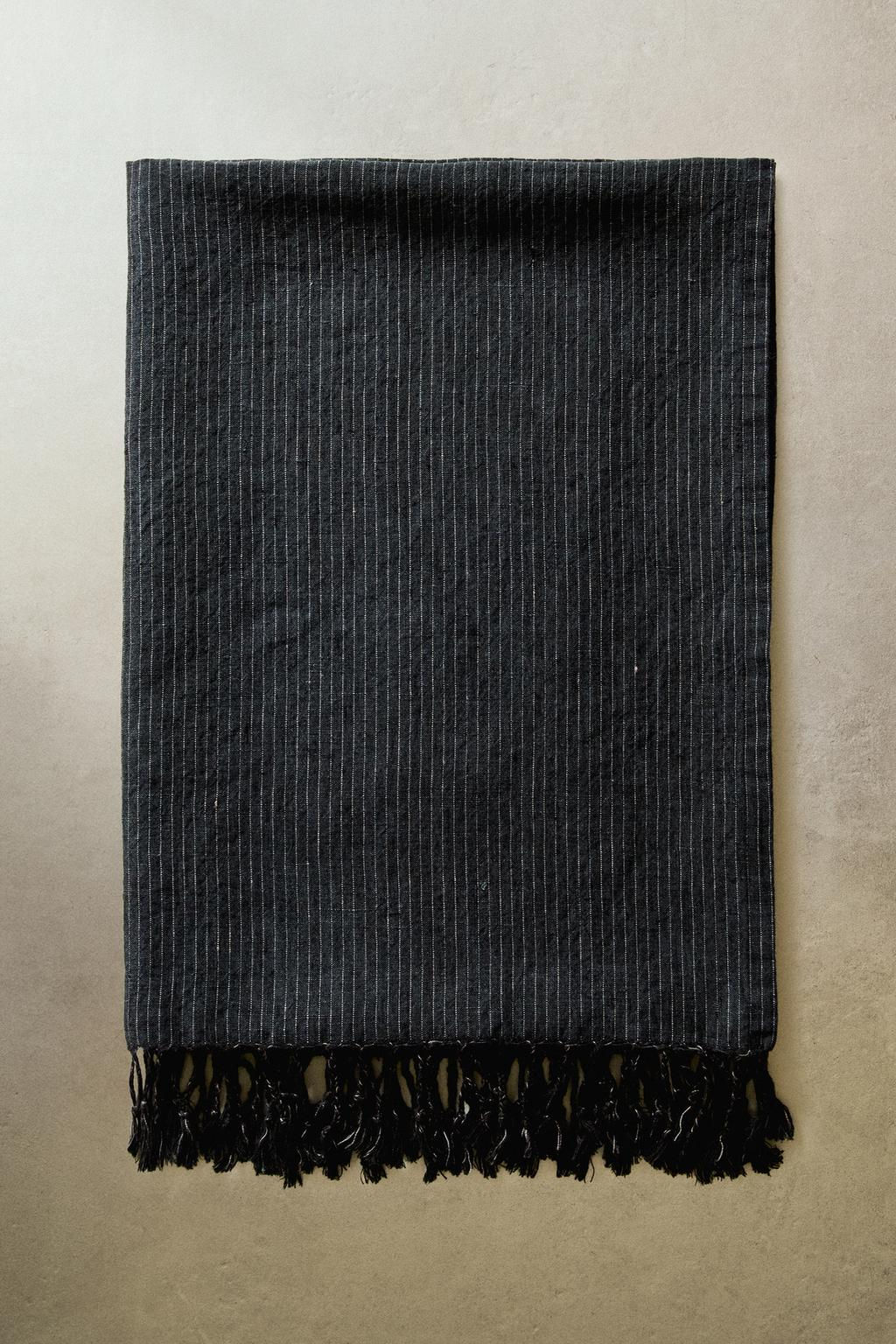 WRAP BEACH TOWEL WITH THIN STRIPES - Zara фото 6