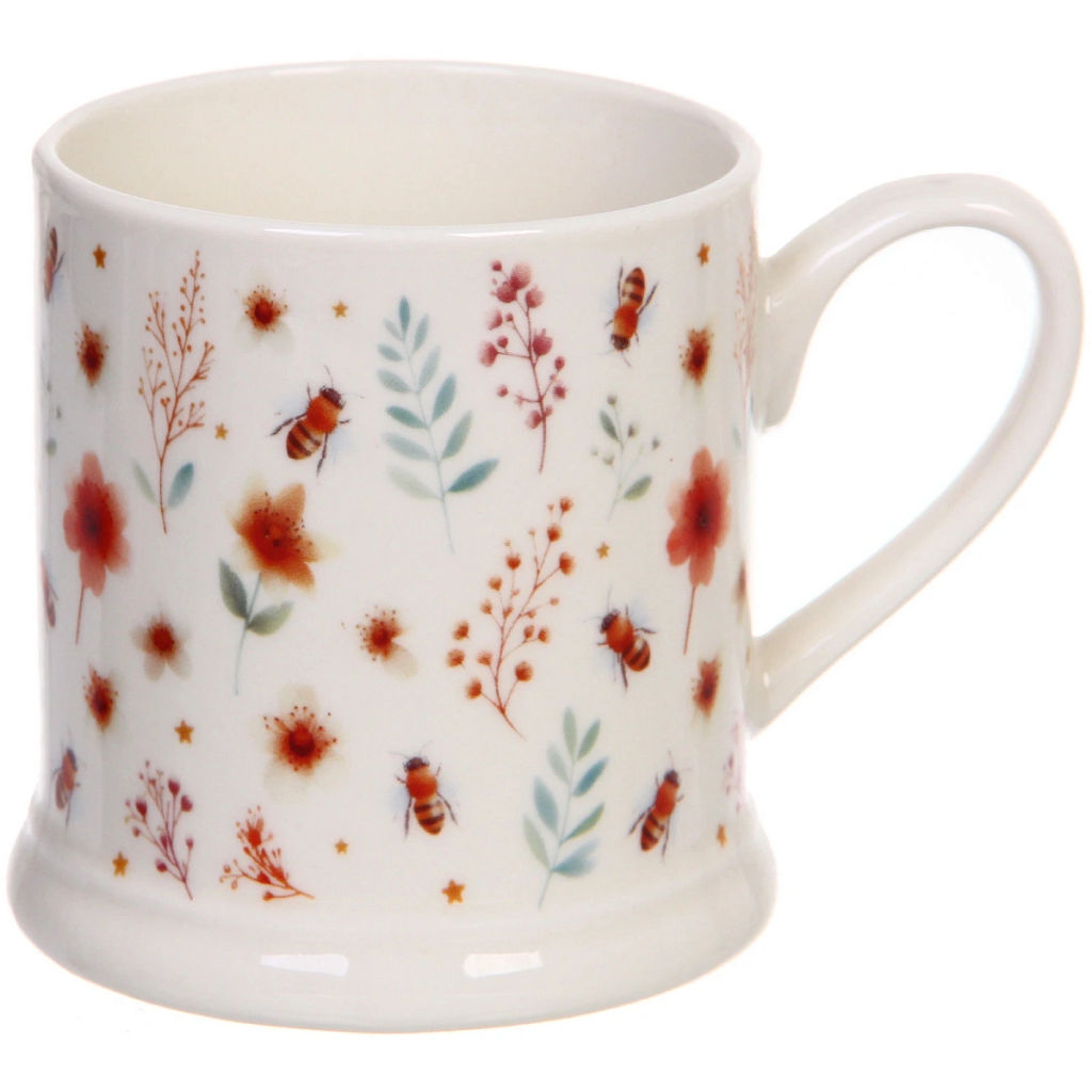 Цена за 2 шт. Кружка керамическая 380мл "Летний день", микс 4рисунка