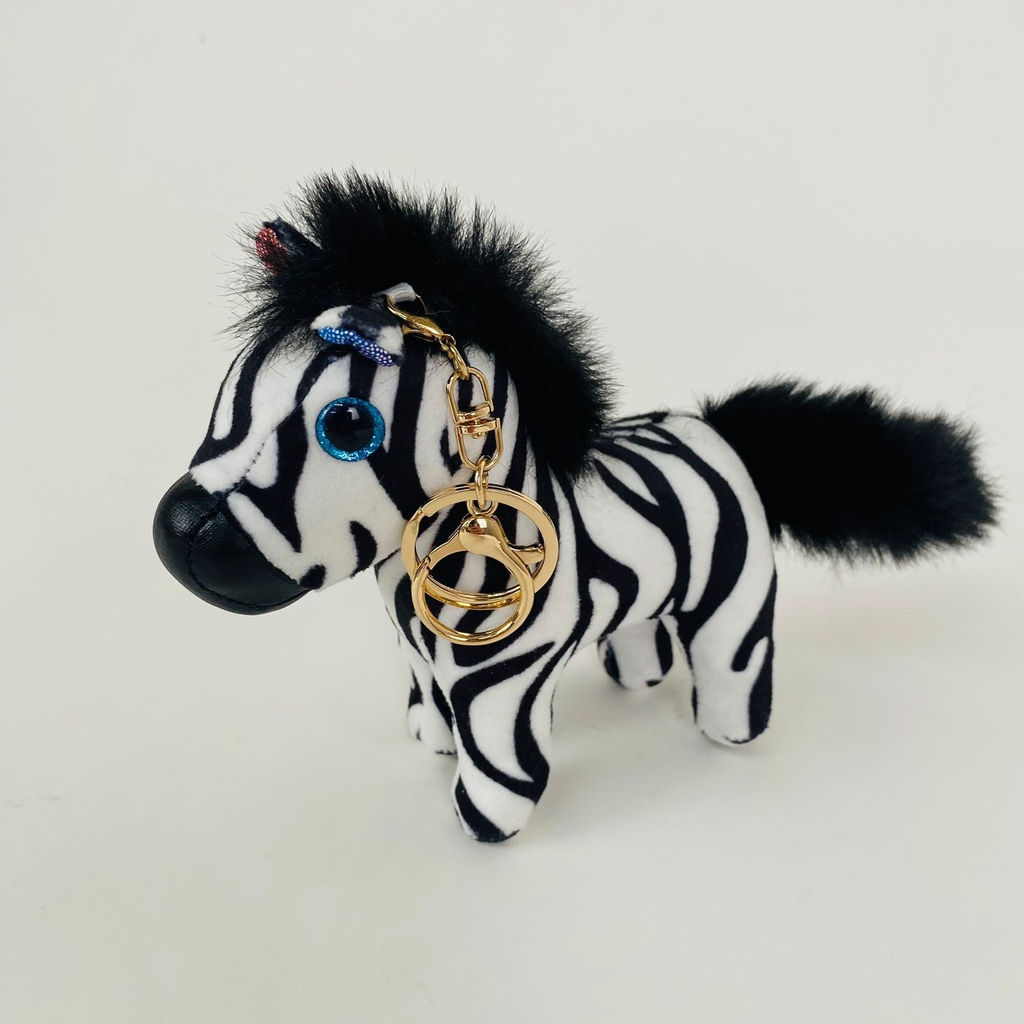 Мягкая игрушка Брелок Зебра 13 см - Storyland фото 12